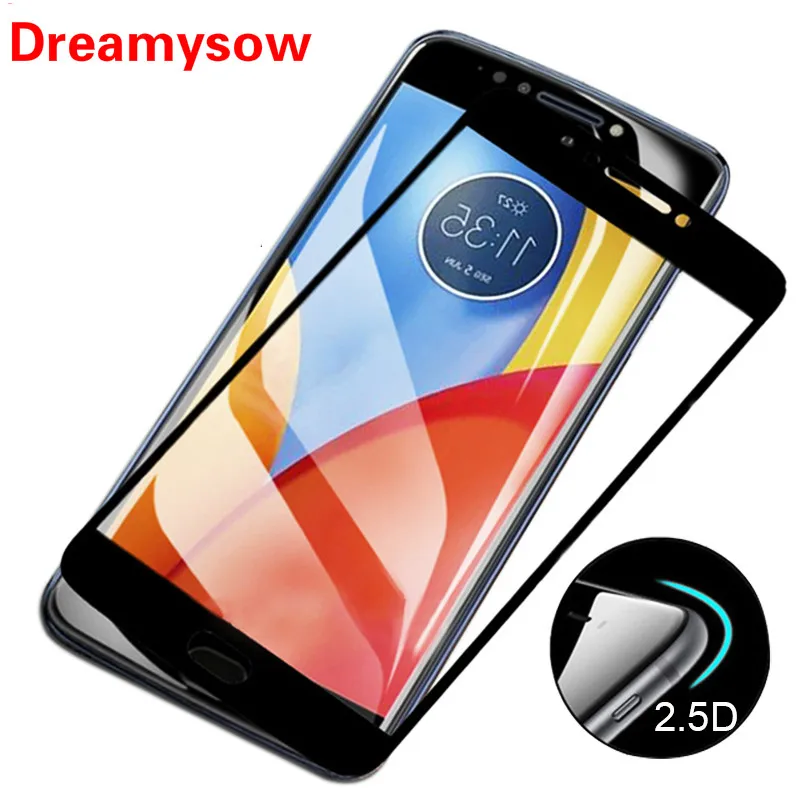 9H полное покрытие протектор экрана для Moto P30Note/P30Play G5 Plus E5 G6 Play стекло высокой