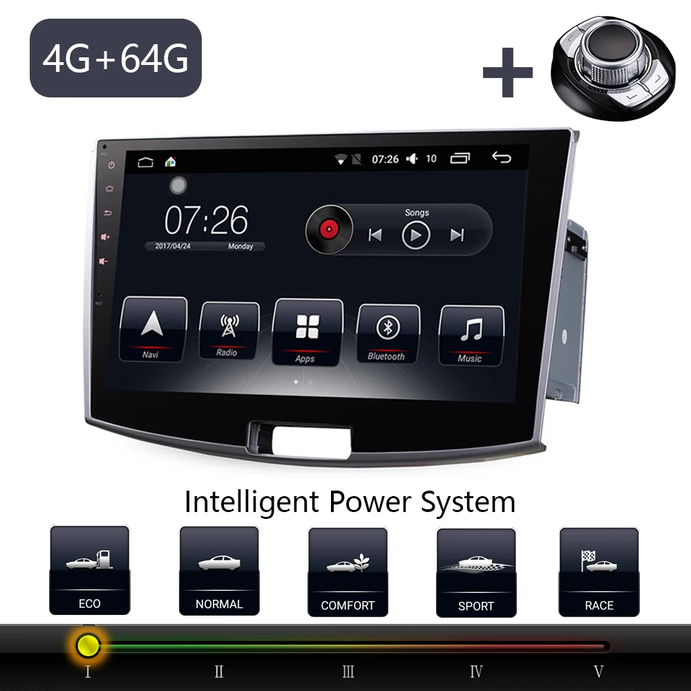 Excellent 10.1" Android 8.1 Quad Core Car Stereo Radio Multimedia Player For Volkswagen Passat B7 B6 CC with4G 32G Bluetooth WIFI SWT GPS 0