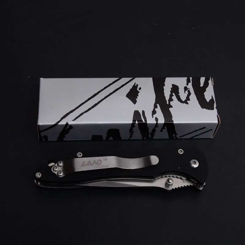 GB902 Складной нож 440C Лезвие G10 hamdle открытый кемпинг охотничий нож Тактический выживания карманные ножи ЧПУ ручные инструменты
