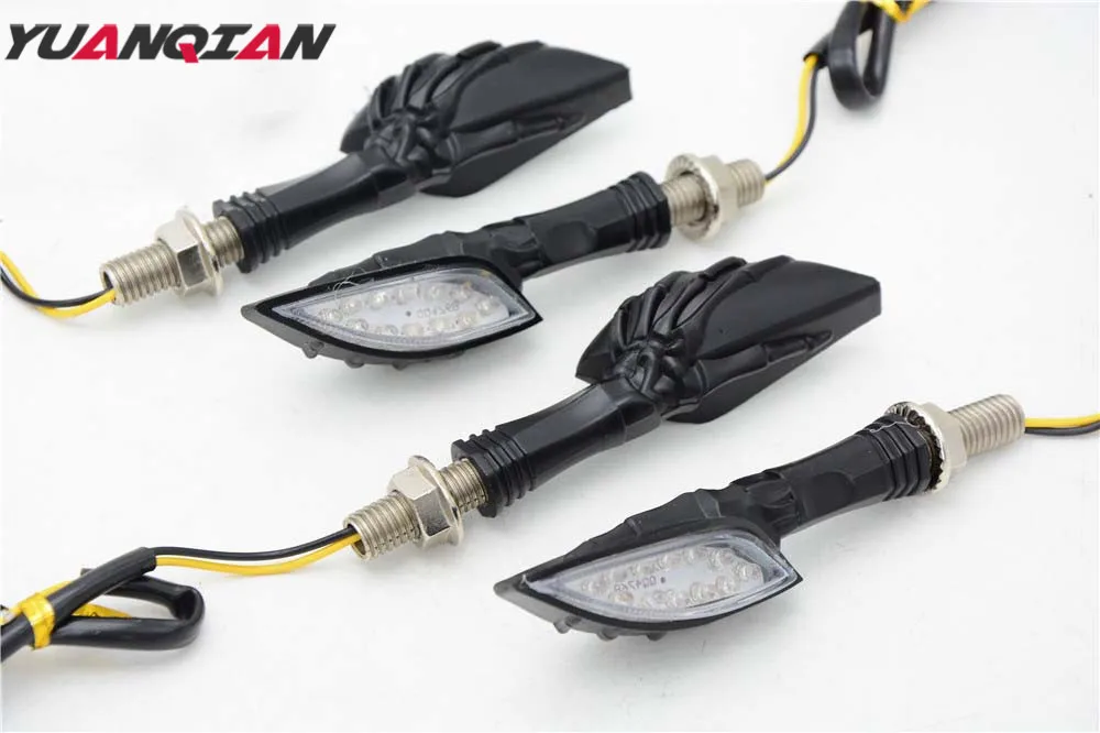 

Motorcycle Turn Signal Light Moto Indicator Light Blinker Lamp For Honda CBR 600 F4i MSX125 PCX 125 250 CB599 CB400 CB600 HORNET