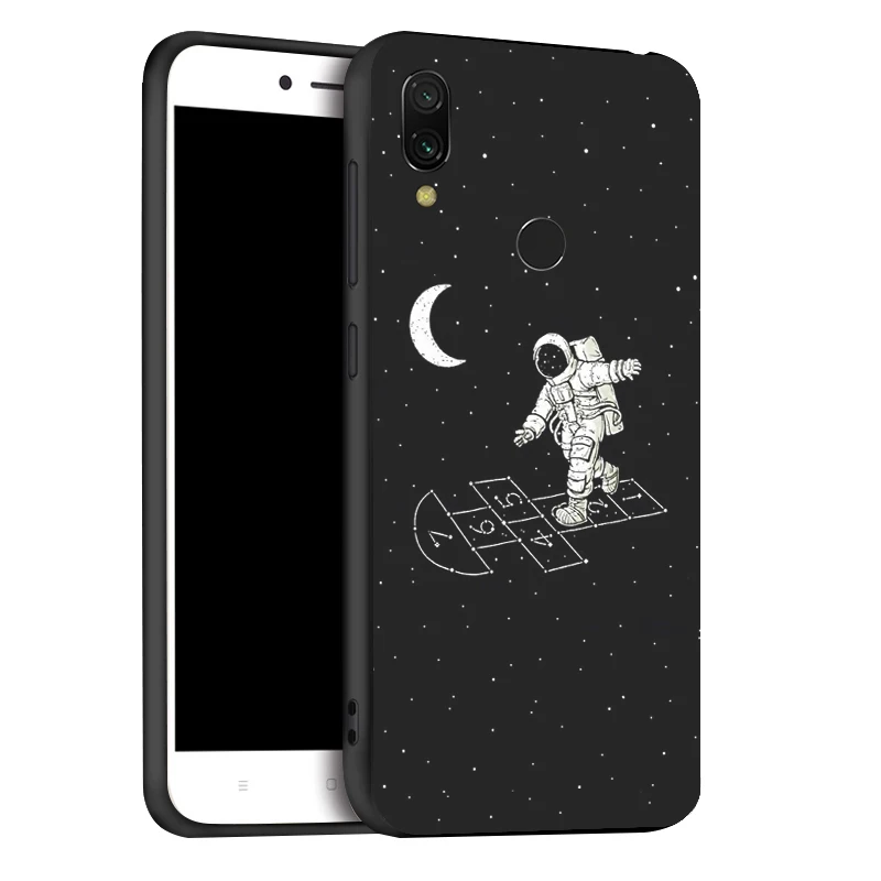 Ojeleye Модный черный силиконовый чехол для Xiaomi Redmi 7 Чехол для Xiaomi Redmi Note 7 8 S2 Note 5 Pro 5a Prime чехол - Цвет: x057