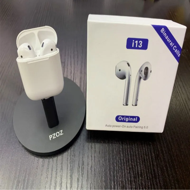 Оригинал i13 TWS беспроводной Bluetooth 5 0 супер стерео 3D тяжелый бас наушники для всех