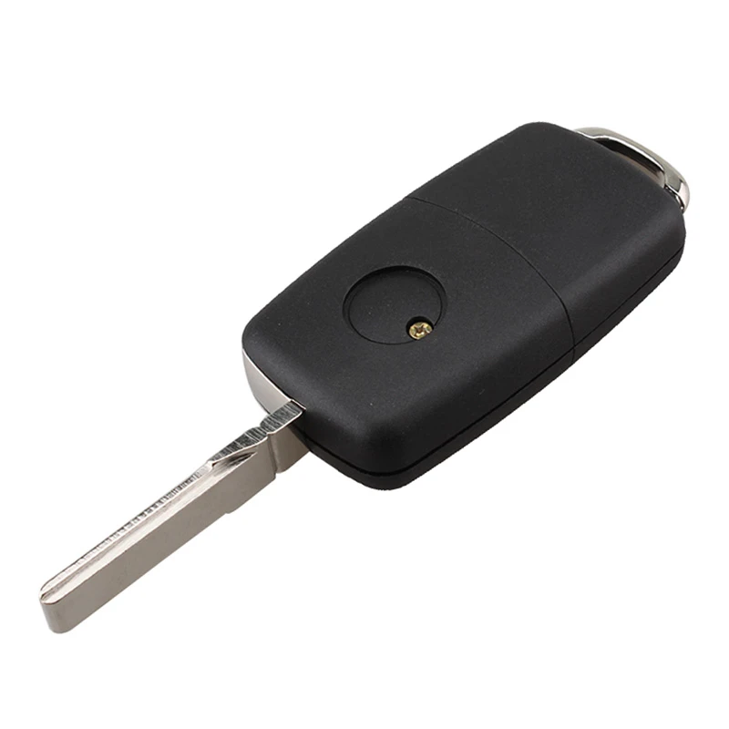 Qwmend 2 кнопки 434 МГц& ID48 в комплекте пульт дистанционного ключа для VW Volkswagen Bora Golf Passat транспортер поло T5 2001-2010 1J0959753AG