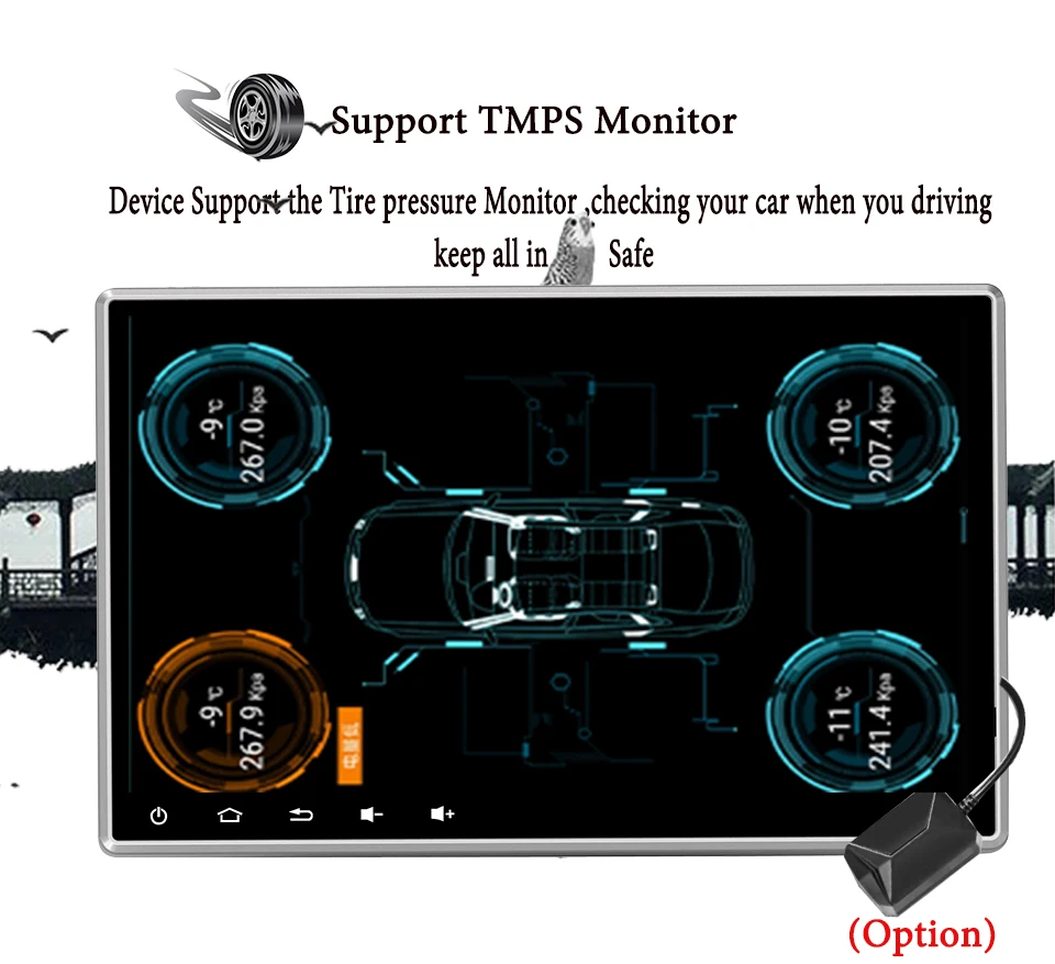 Best 10.1 " screen 4+32GB Android 9.0 Car DVD for Toyota Daihatsu Rush Terios Eco2006-12 Support Bluetooth Mirror Link CD Head Unit 5