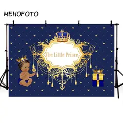 MEHOFOTO Королевский Маленький принц День рождения фотографии фонов Baby Shower корона украшения Photo Booth фон