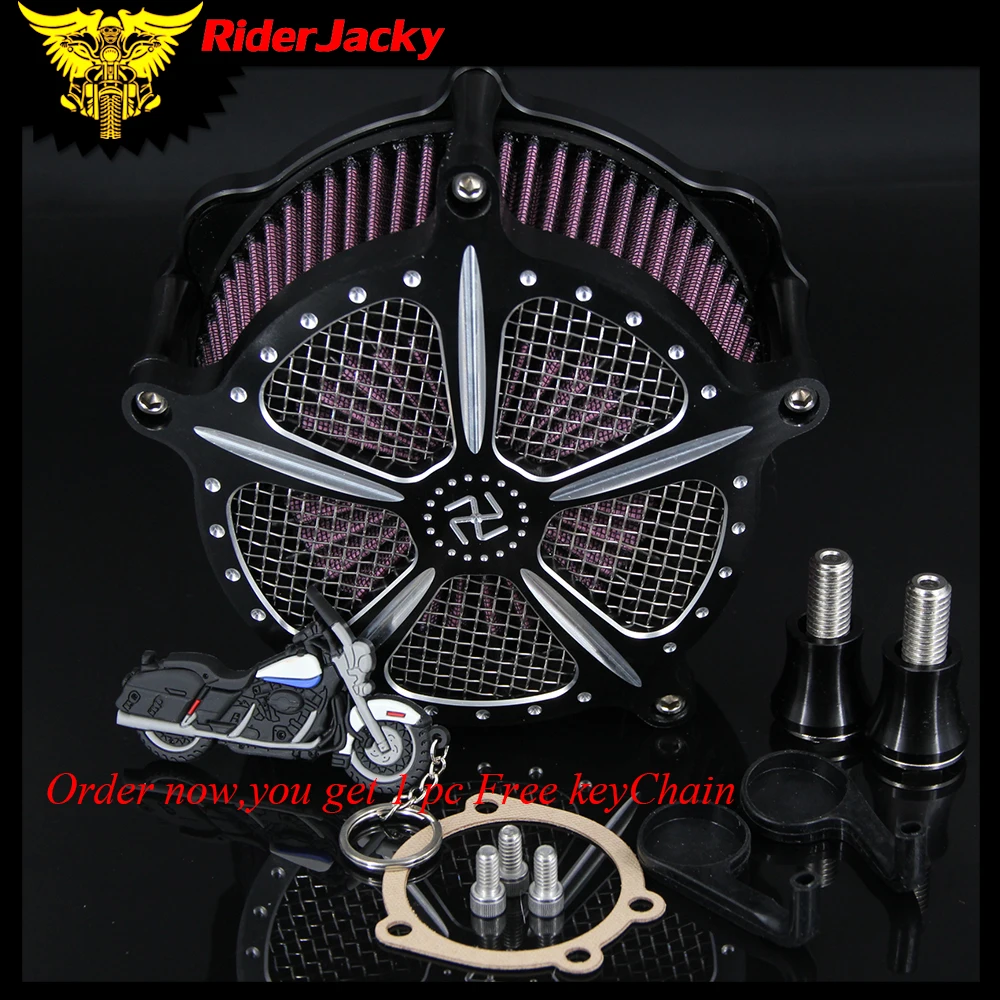 

CNC Motorcycle Air Cleaner Intake Filter for Harley Sportster XL Iron 883 1200 48 72 2004-2017 2011 2012 2013 2014 2015 2016