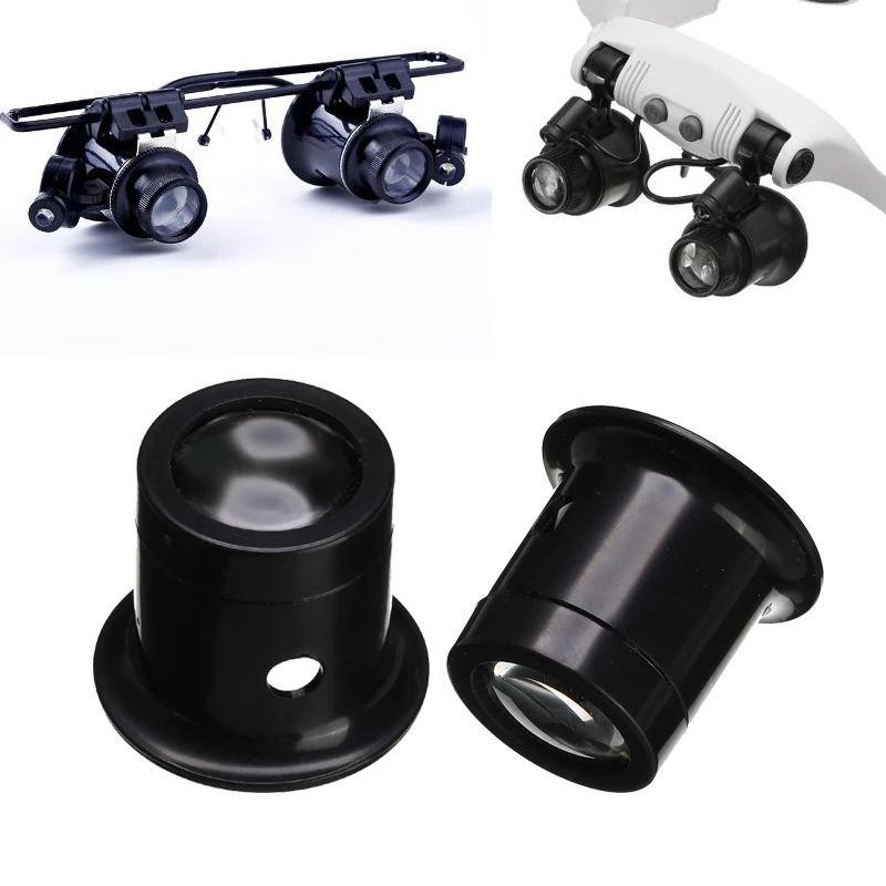 

5X /10X Jeweler Watch Magnifier Tool Monocular Magnifying Glass Portable Mini Loupe Lens Eye Magnifier Len Repair Kit Tool