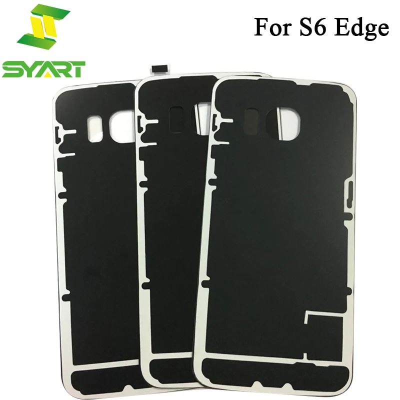 SYART для Samsung Galaxy S6 edge G925I запасная стеклянная задняя крышка аккумулятора чехол 4