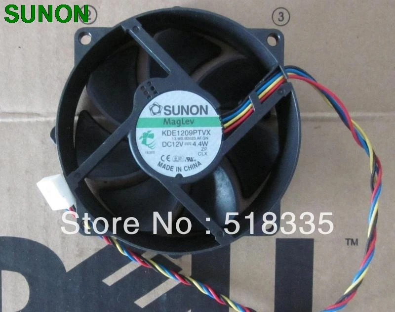 80mm x 25mm PWM Round Cooler Cooling Fan 12V 0.70A 4Wire 4Pin Connector cooler original For AVC DA09025T12U 9025 90mm