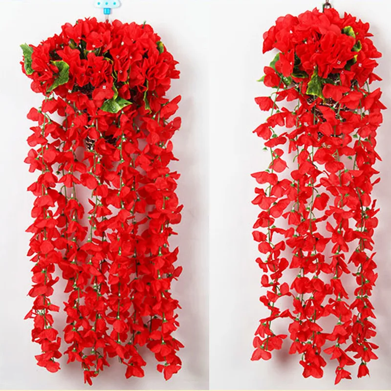 80CM Wedding artificial flower Balcony Decoration Wedding Hydrangea Bouquet Artificial Bouquet 80CM Wedding artificial flower Balcony Decoration Wedding Hydrangea Bouquet Artificial Bouquet