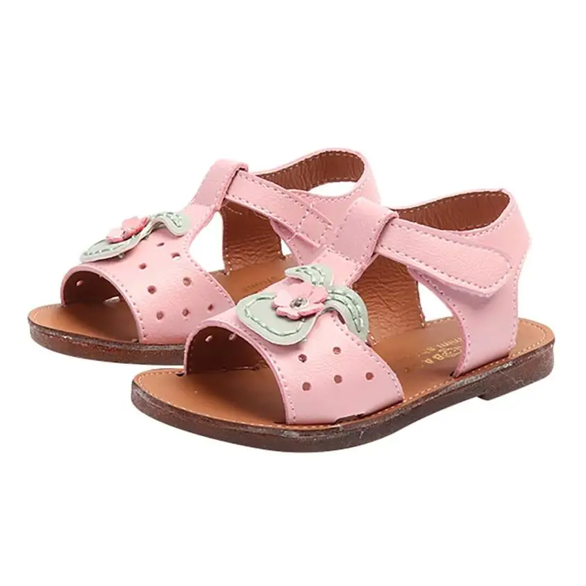 

MUQGEW Rabbit Ear Summer Shoes Baby Girls Non-Slip Beach Sandals Casual Shoe Children PU Rubber High Quality Sandalias Shoe 2018