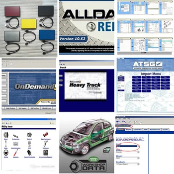 

Alldata 10.53 auto repair software alldata mitchell on demand 2015 + atsg+vivid workshop+ heavy truck car software in1tb hdd
