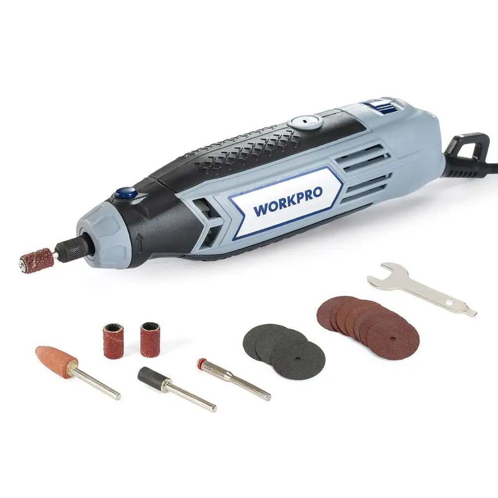 

WORKPRO 130W Mini Drill Rotary Tool With Grinding Power Tool Accessories Multifunction Mini Engraving For Dremel