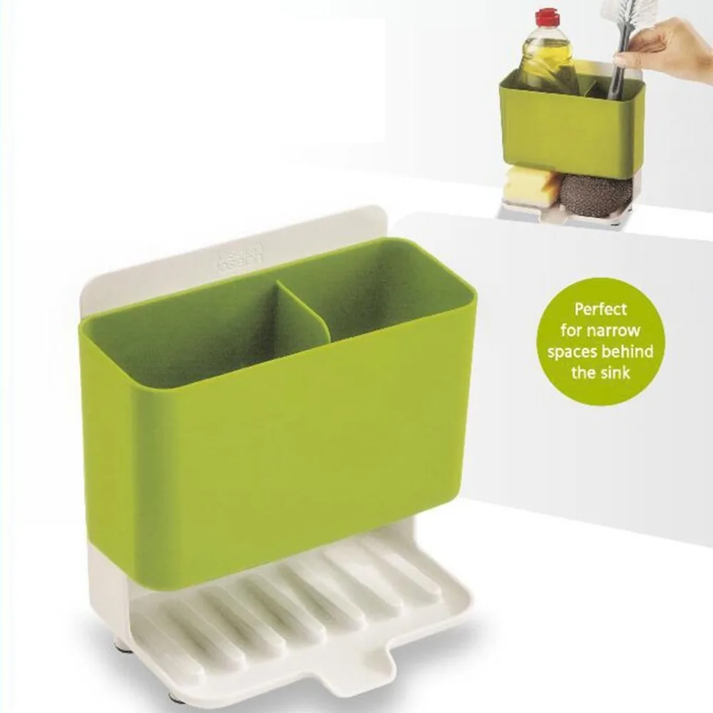 

Multifunction Kitchen Sundries Storage Rack Oil Spices Can Jar Organizer Rack Cleaning Sponge Draining Shelf Gadget Holder Stand