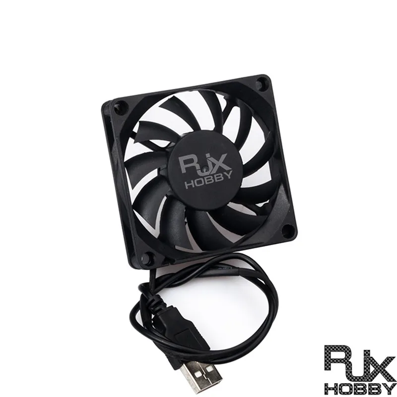 RJXHOBBY 60mm Fan Quiet Mini 5v Fan PC Cooling 4cm USB Fan for Soldering Station Router Computer Watertank Car (1)