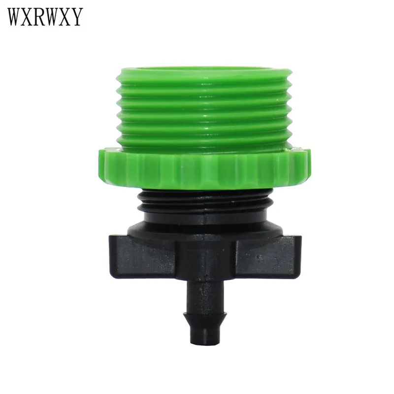 

wxrwxy Male connectors 3/4 TO 1/4" barbed irrigation connector 1/2 male TO 4/7 hose watering pipe fitting 5pcs