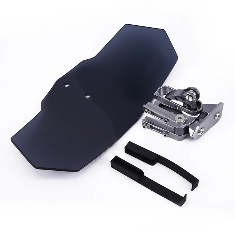 

Motorcycle Scooter Windshield Extension Spoiler Windscreen Deflector Kit Access