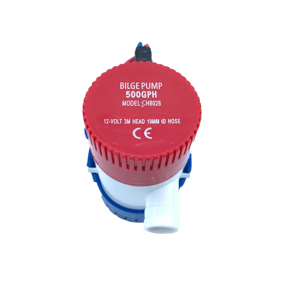 Pompa Ad Acqua Sommergibile Di Sentina 12V 24V 500Gph Micro Marine Boat Seaplane Camper Houseboat Aquario Filter Accessori