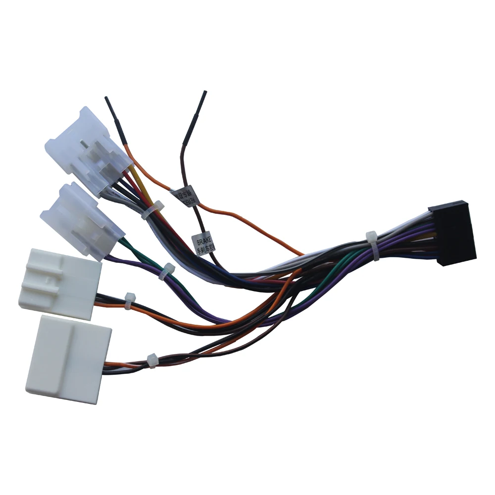 Stereo Wiring Harness Adaptor Power Cable ISO Radio Plug for Toyota Wiring Harness Wire Cable