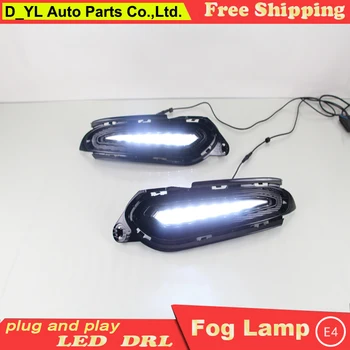 

Car Styling Daytime Running Lights for honda hrv LED DRL 2013-2015 hrv LED Fog Light Front Lamp Automobile Accessories'