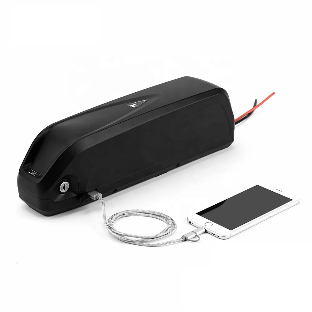 

Hailong II With USB Plug E-Bike Battery 48V 17Ah 35E Lithium ion Battery with 30A BMS for 750W BBS02 1000W BBSHD Bafang Motor