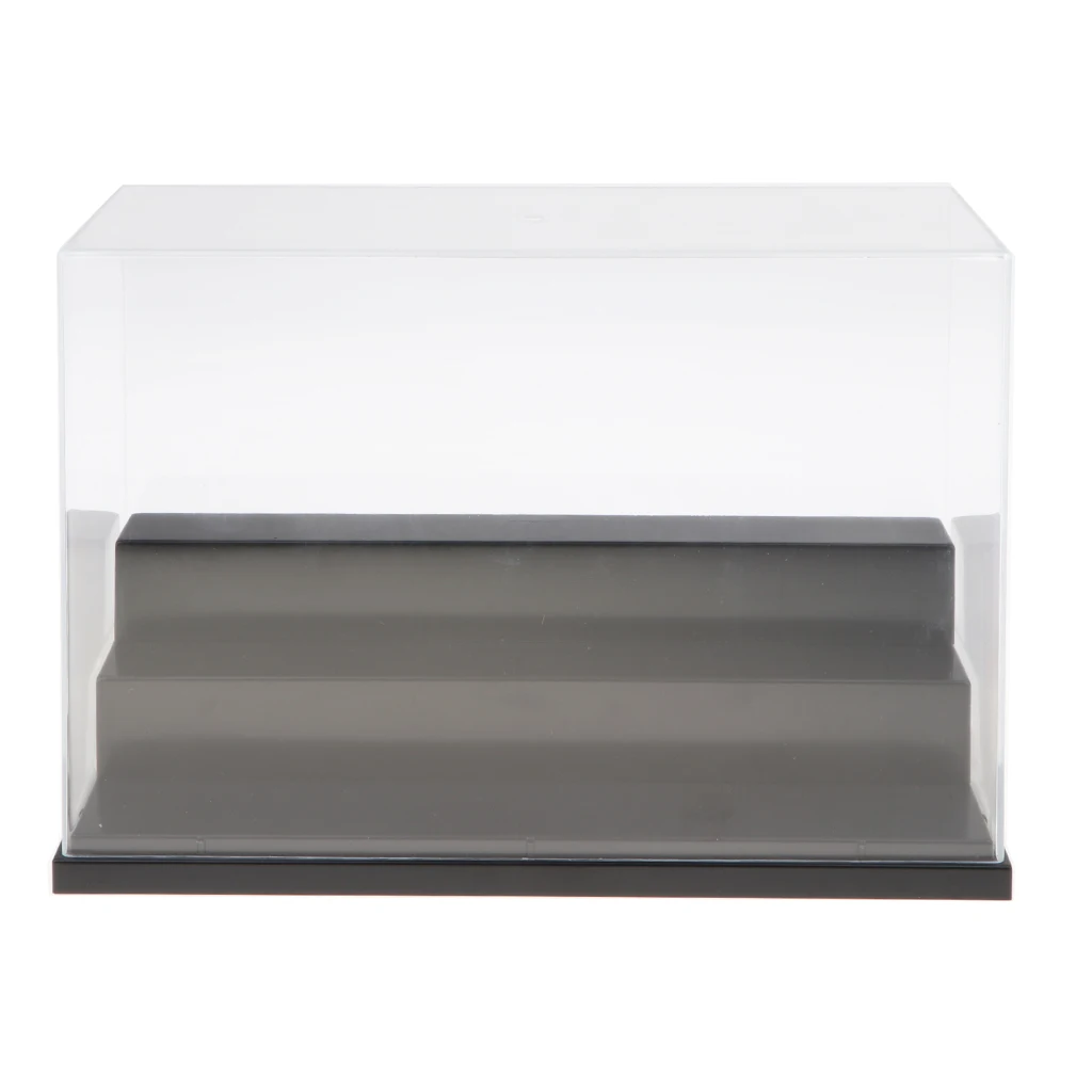 

26x13x16cm Acrylic Model Display Case Protection Three-tier Box for Figures Home Decor