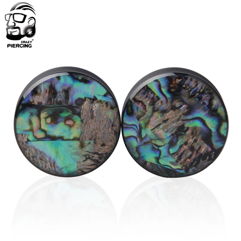 

1Pair Acrylic Ear Plug Tunnel Earring Plugs Expanders Gauges Stretch Saddle Plugs and Tunnels Piercing Body Jewelry 8mm-25mm