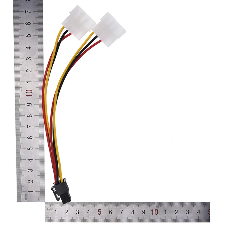2 предмета в комплекте Графика видеокарта 4Pin для 6Pin 6P 4P передачи PCI E провода
