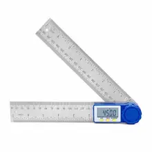 1PC 200mm Digital Protractor Inclinometer Goniometer Ruler Level Measuring Tool Electronic Angle 2019 Angel Ruler