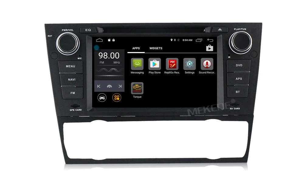 Sale Wholesale!Android 7.1 Quad core Car DVD player for BMW/3 Series E90/E91/E92/E93 support Steering wheel controls 4G wifi BT MIC 21