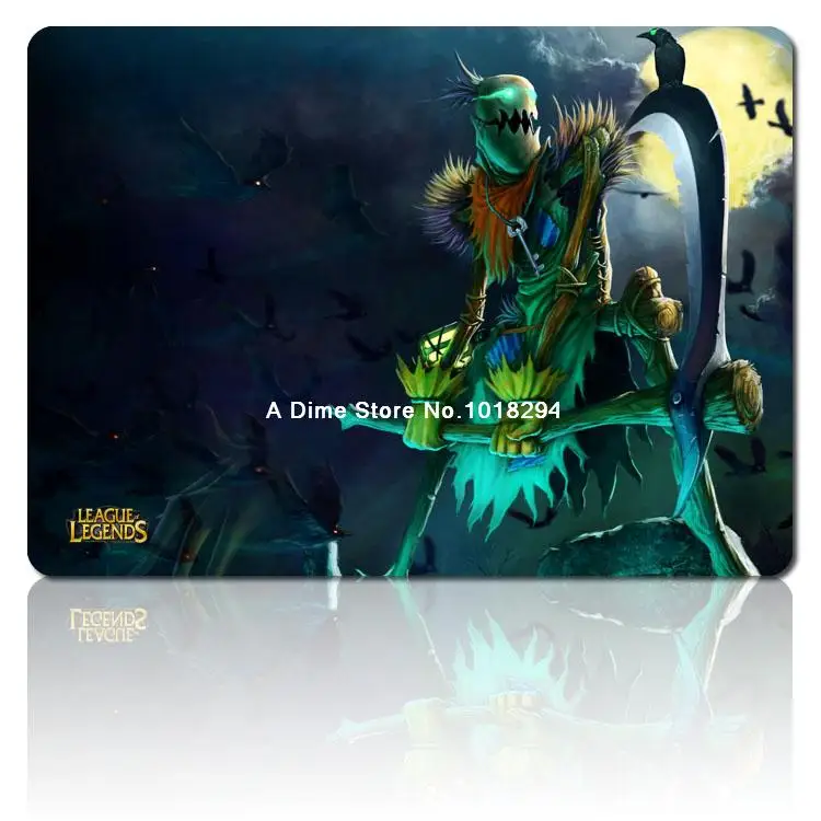 

Harbinger of Doom Fiddlesticks mouse pad lol mousepad laptop Legends mouse pad gear notbook computer gaming mouse pad gamer