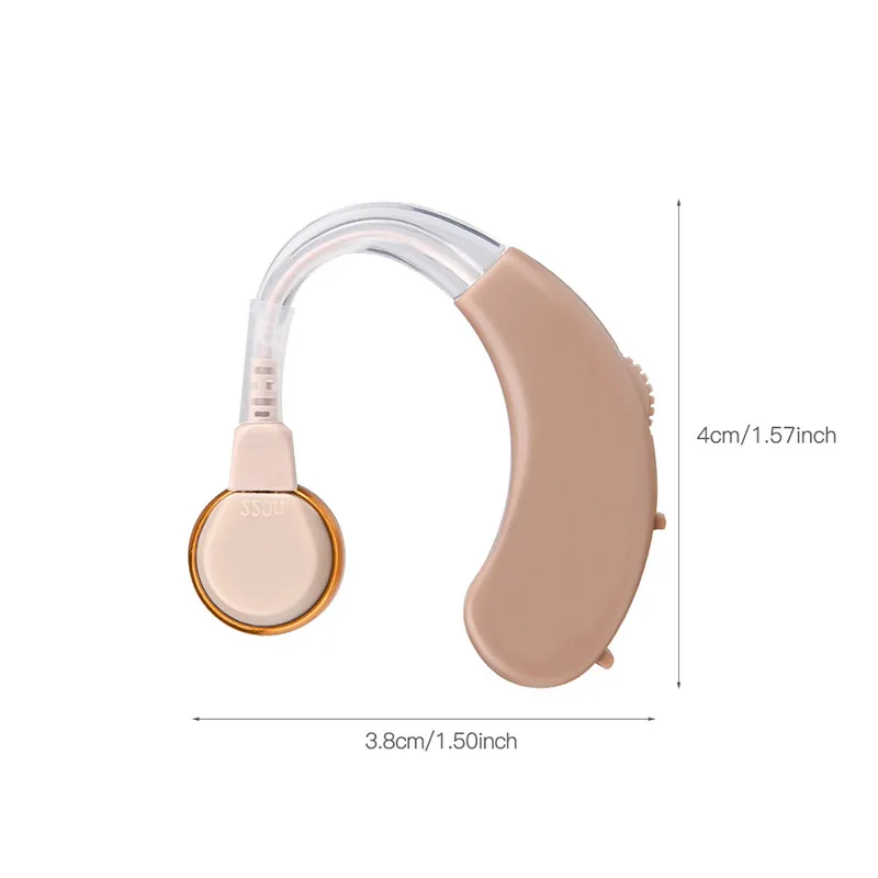 Convenient Digital Hearing Aid Small Sound Voice Amlifier Elder Deaf Volume Adjustable Listening Assistance Enhancer Weak Hear