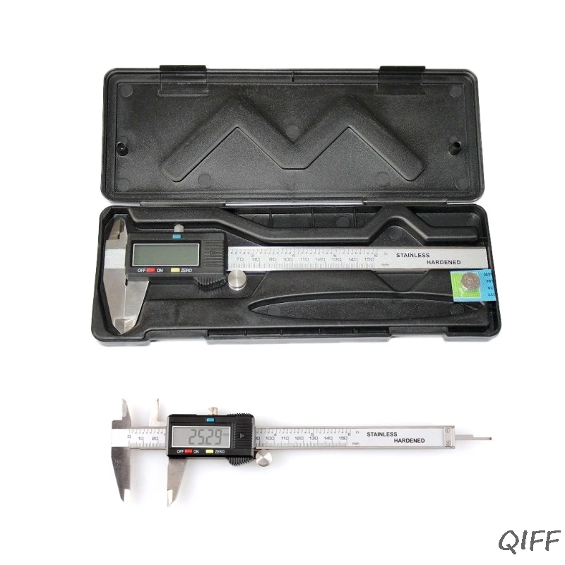 

Storage Box Case For 0-150mm Stainless Electronic Digital Vernier Caliper Tool Mar28