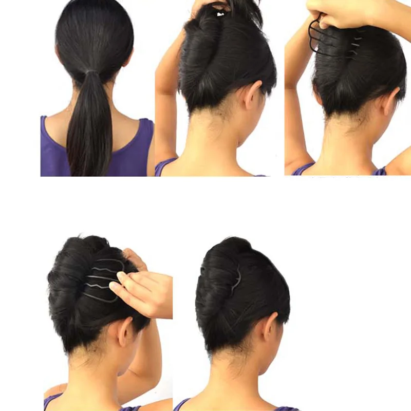 1pc New Women Girl Hair Braiders Carbon Steel Hair Braiding Tool Unique Design Easy Updo Home Hair Beauty Clips Diy Makeup Gift