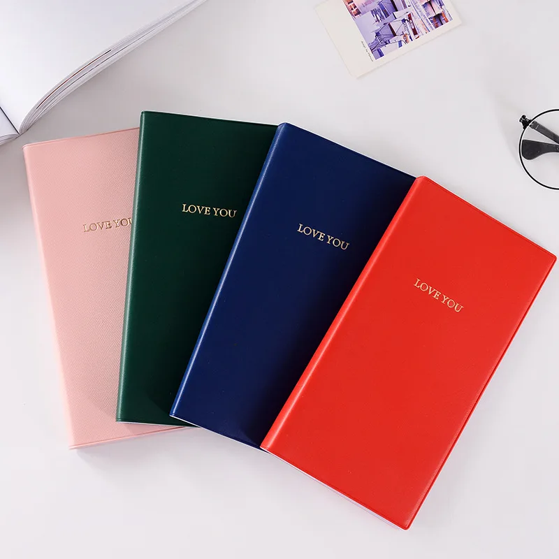 

84 Pockets Love You Photo Album Holder Candy Color Album for 3 Inch 6.5 x 8.9cm Mini Instax & Name Card 7s 8 25 50