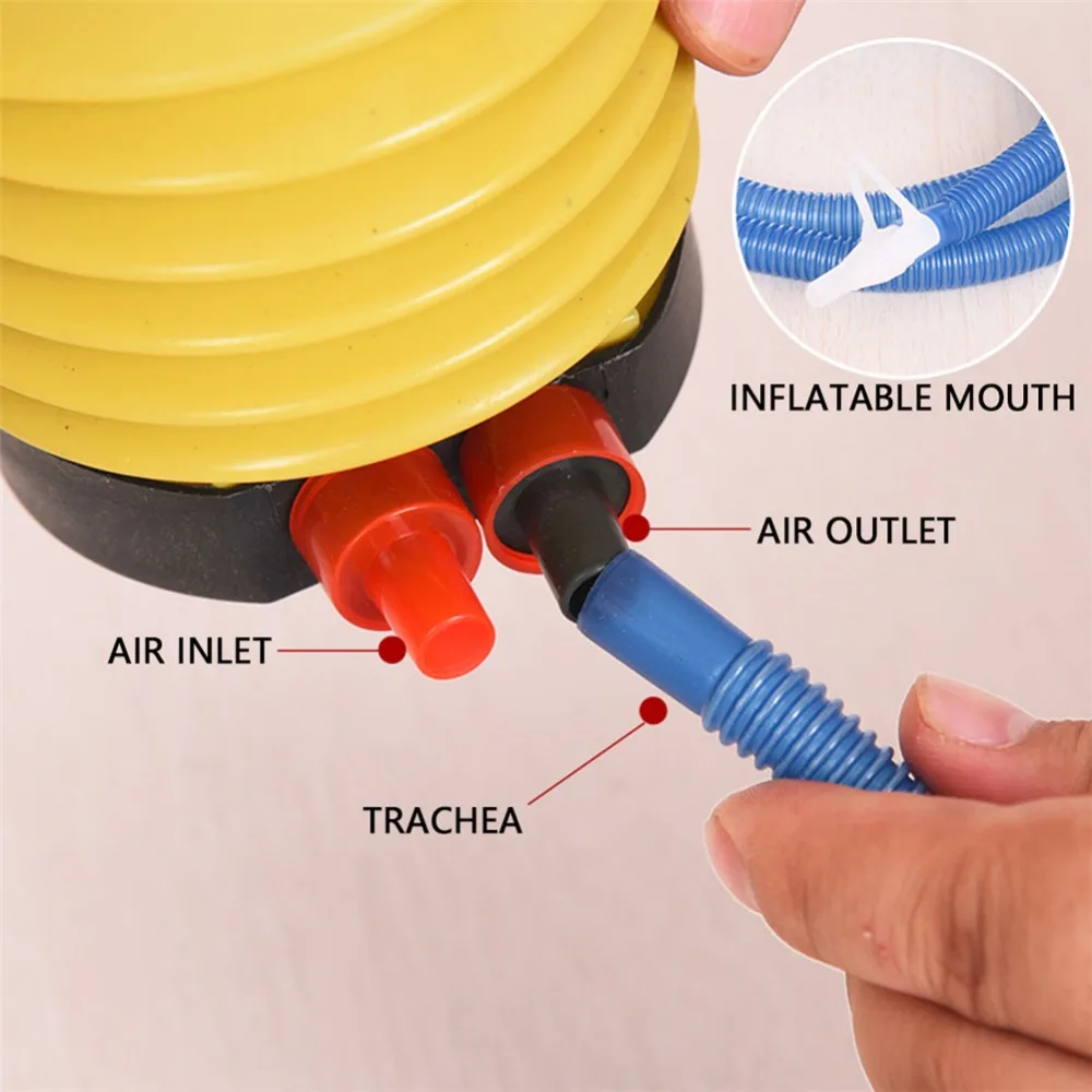 Balloon Pump Inflator Party Supplies Foot Air Pumps Swimming Ring Mattress Inflatable Toy Pump Foot Ball Yoga Ball yoga ball