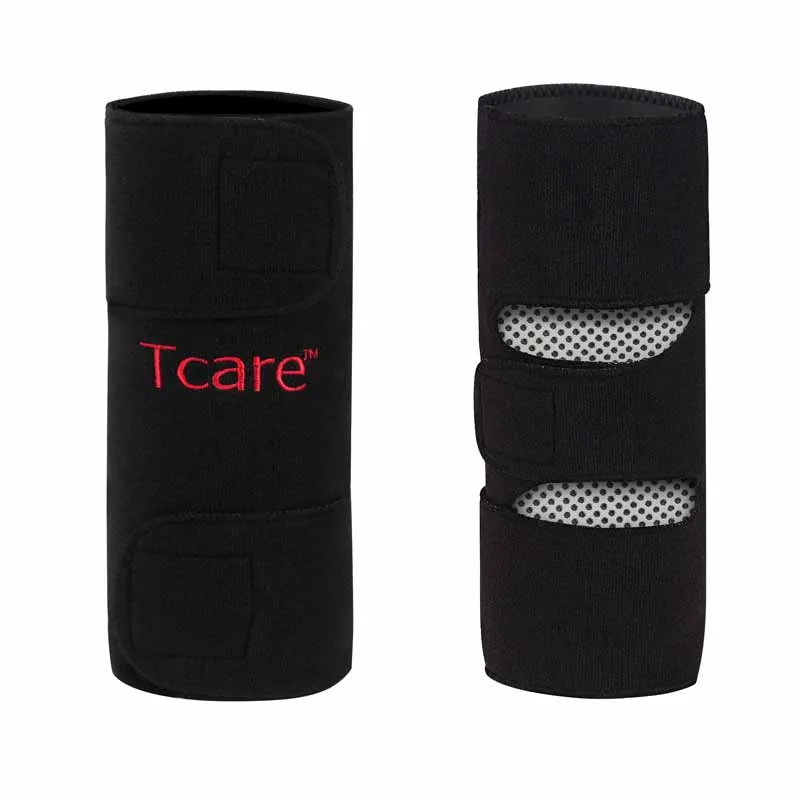 * Tcare 1 زوج التورمالين selfheating نيباد طماق هدفين الفرقة المغناطيسي العلاج جهاز تدليك الركب حزام داعم الساق الرعاية الصحية أداة