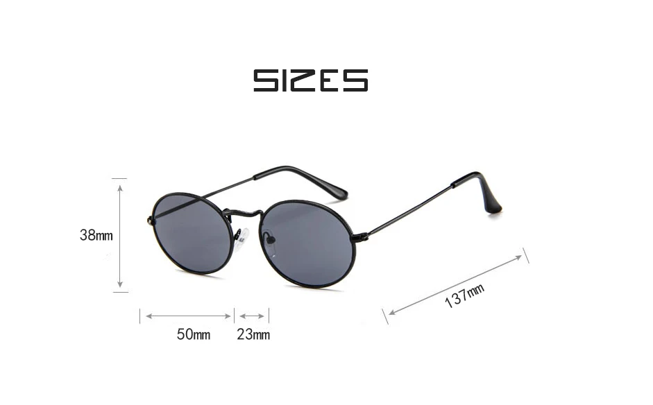 COOYOUNG маленькие овальные солнцезащитные очки для женщин и мужчин, винтажные брендовые дизайнерские солнцезащитные очки, металлическая оправа, UV400 gafas de sol