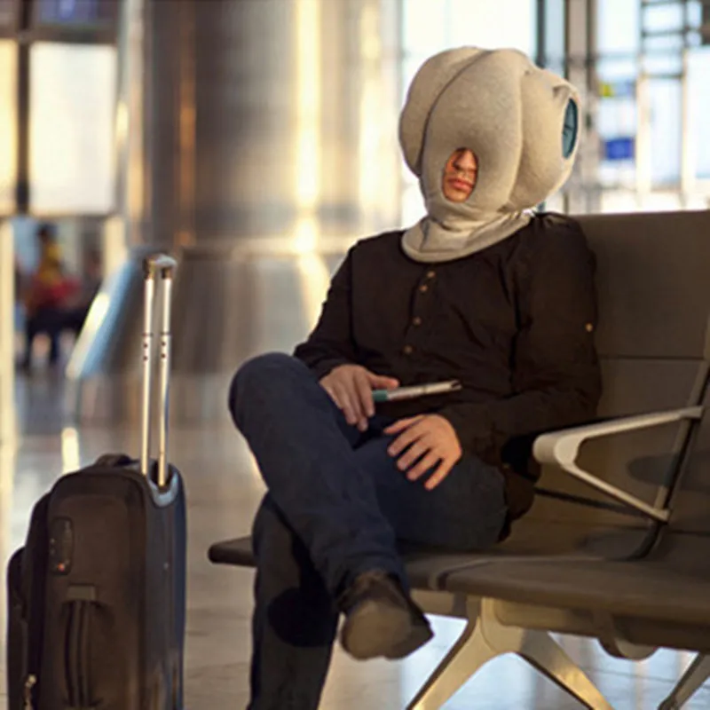 Fashion Creative Ostrich Pillow Office Lunch Time Library Rest Fashion Creative Ostrich Pillow Office Lunch Time Library Rest Air Train Travel Respite Nap Sleeping Nursing Soft Cotton In Bedding Pillows From