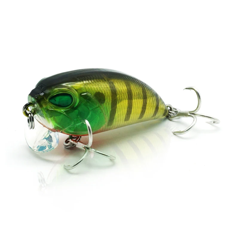 Thritop Crankbait рыболовные приманки-Воблеры искусственные жесткие приманки 3D глаза TP067 5 см 7 г 5 различных цветов - Цвет: Color B