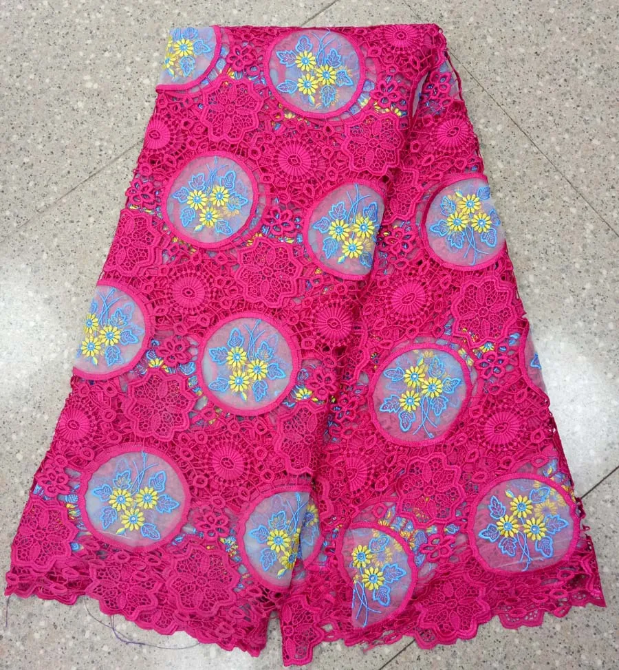 

African Lace Fabric 2017 Embroidered Nigerian Laces Fabric Bridal High Quality French Tulle Lace Fabric For Women