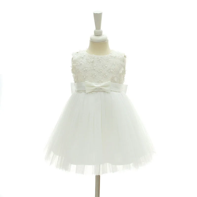 

Newborn Dress Baby Girl Christening Gowns Toddler Girls Formal Dress White Lace Baptism Dress Baby Girl 1 Year Birthday Gift