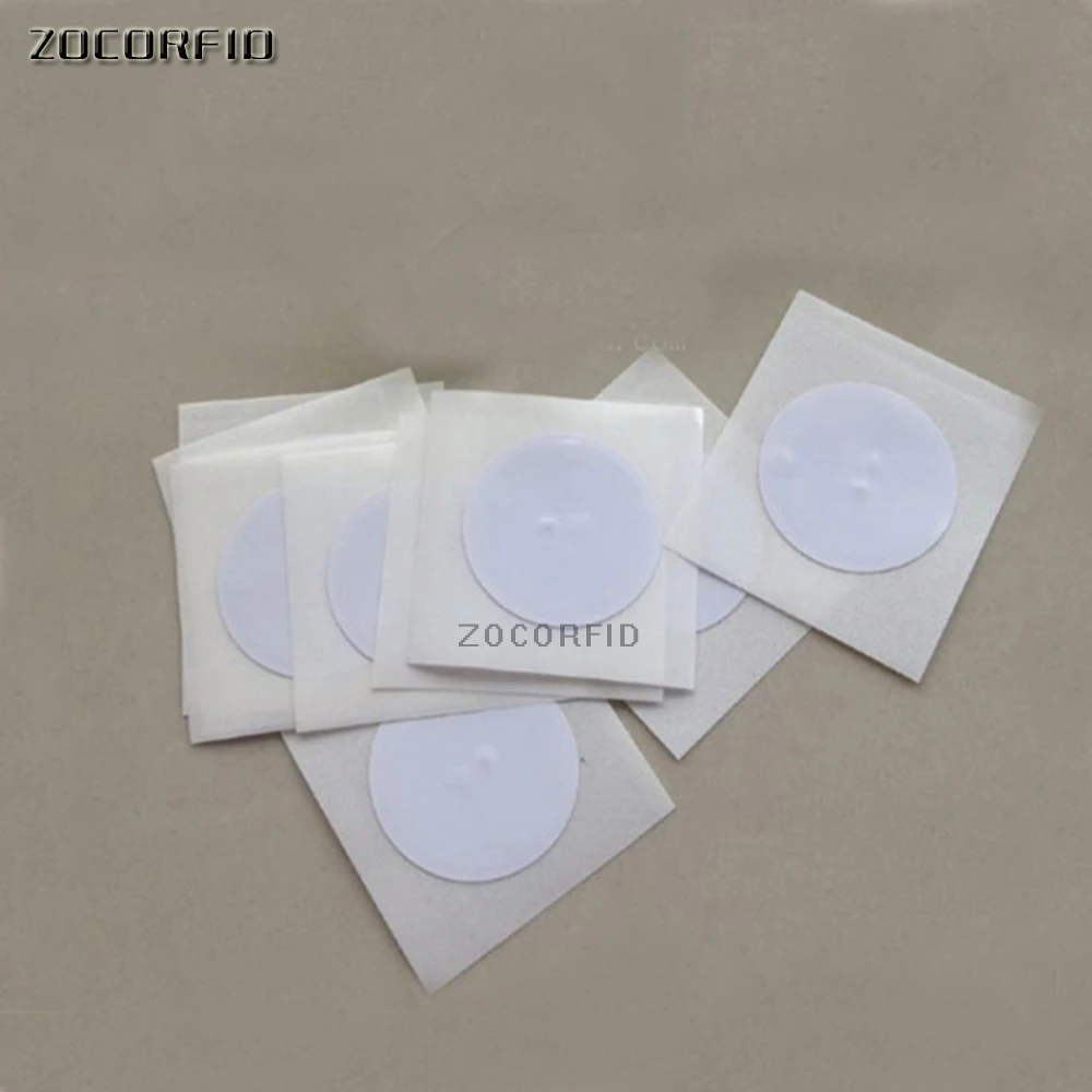 Наклейки NFC 10 шт./лот 13 56 МГц ISO14443A N tag 213 наклейки универсальные ярлыки Ntag213 RFID