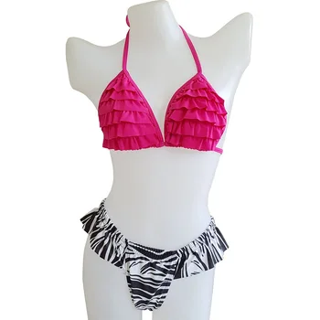 

High Quality Womens Brazilian Low Waist Bikini Set Swimwear Swimsuit Swimwear Bathing Suit Maillot De Bain Biquini