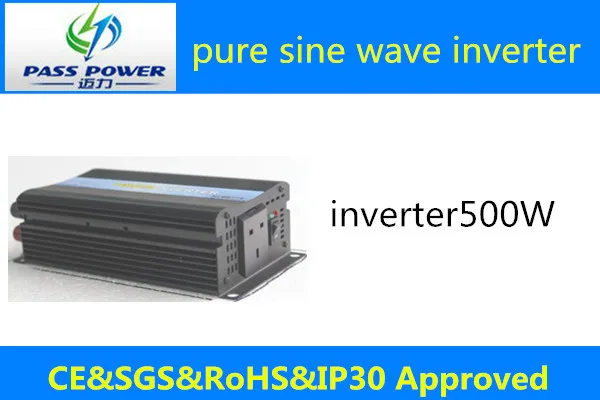 

High Frequency Inverter 24v 220v 500w with CE SGS RoHS IP30 Approved and one year warranty made in China