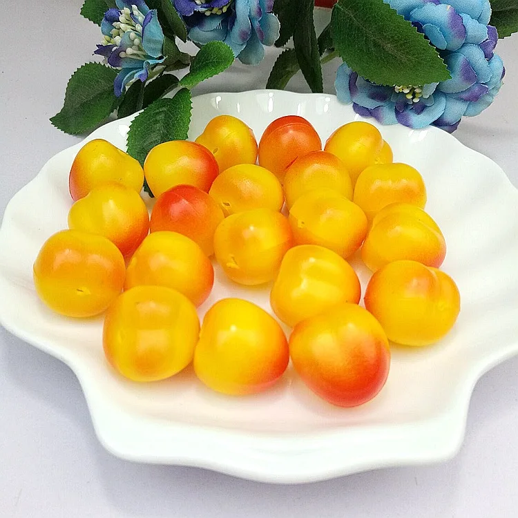 10 шт., искусственные фрукты, имитация яблока, апельсина, лимона, вишни, модель, орнамент, ремесло, фотографии, реквизит, стол, домашний декор