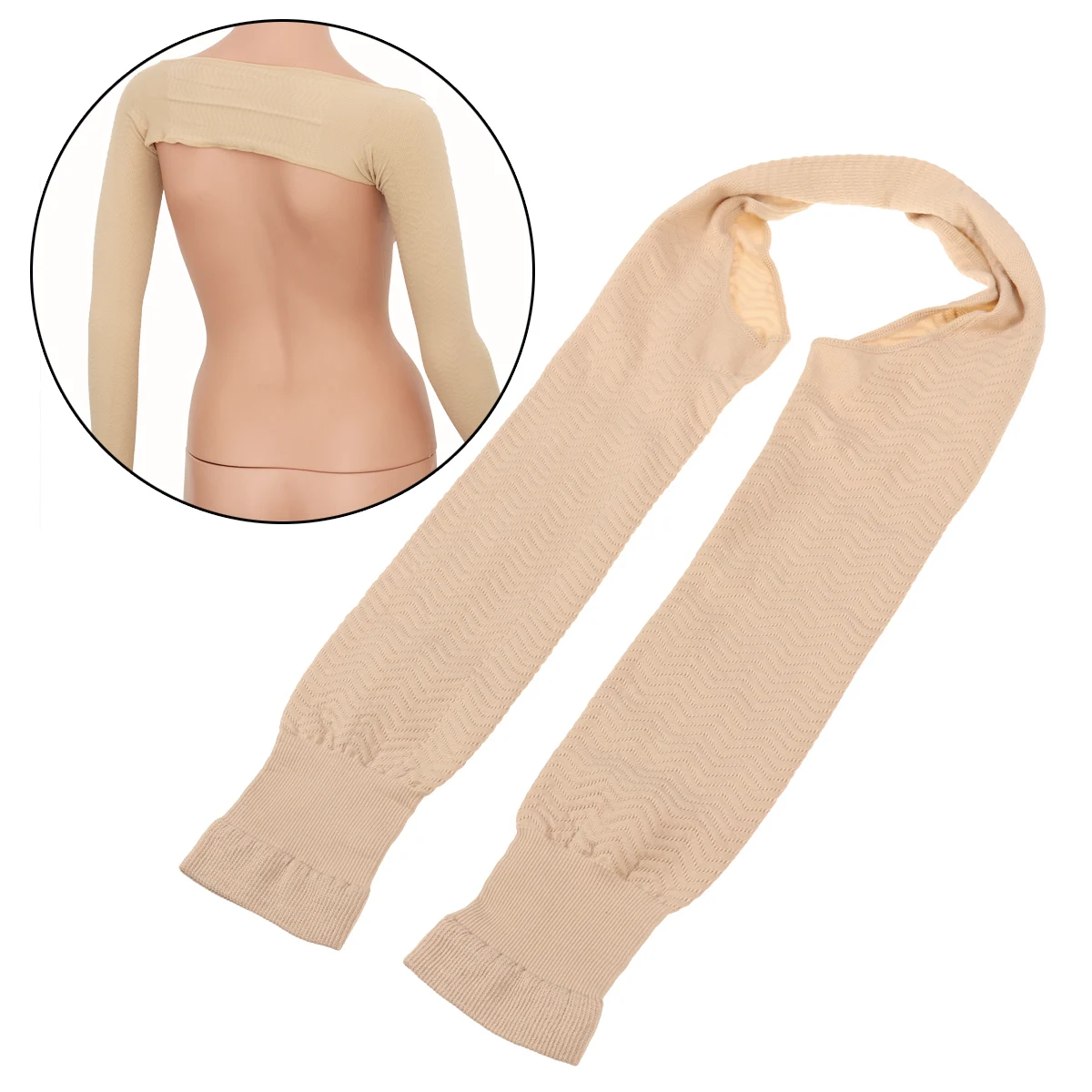 Women Seamless Arm Cover Slimming Arm Shaping Sleeves Shaper Arm