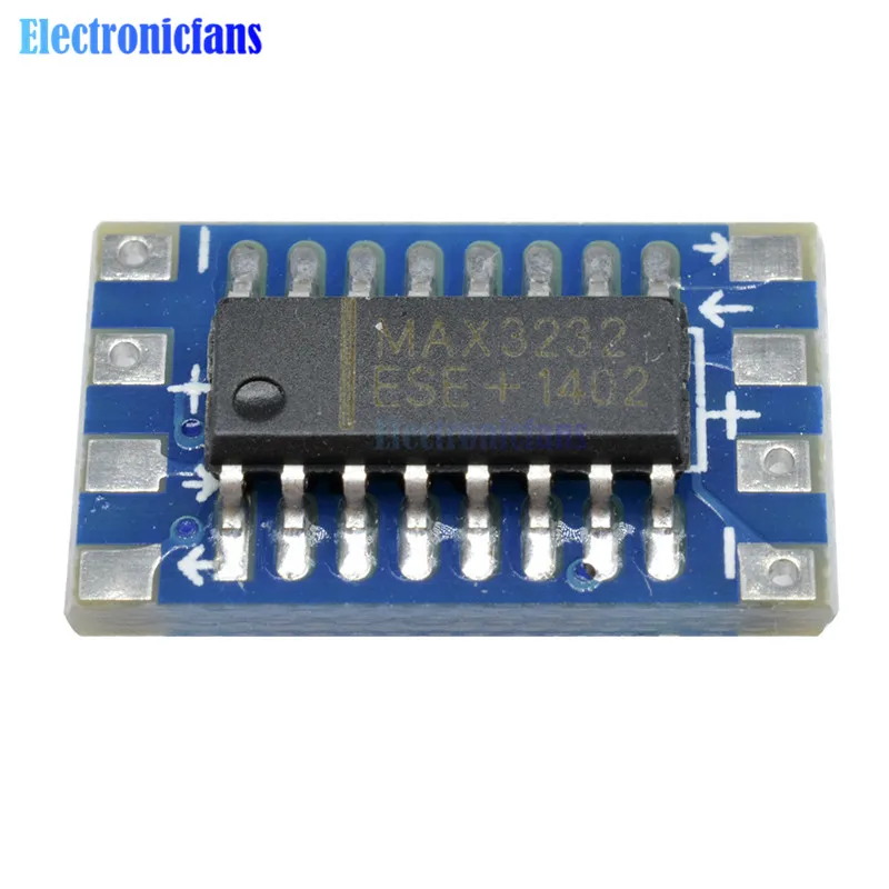10 шт. Серийный порт Mini RS232 в TTL адаптер Модуль платы MAX3232 115200bps|mini mini|rs232 ttlmini board |