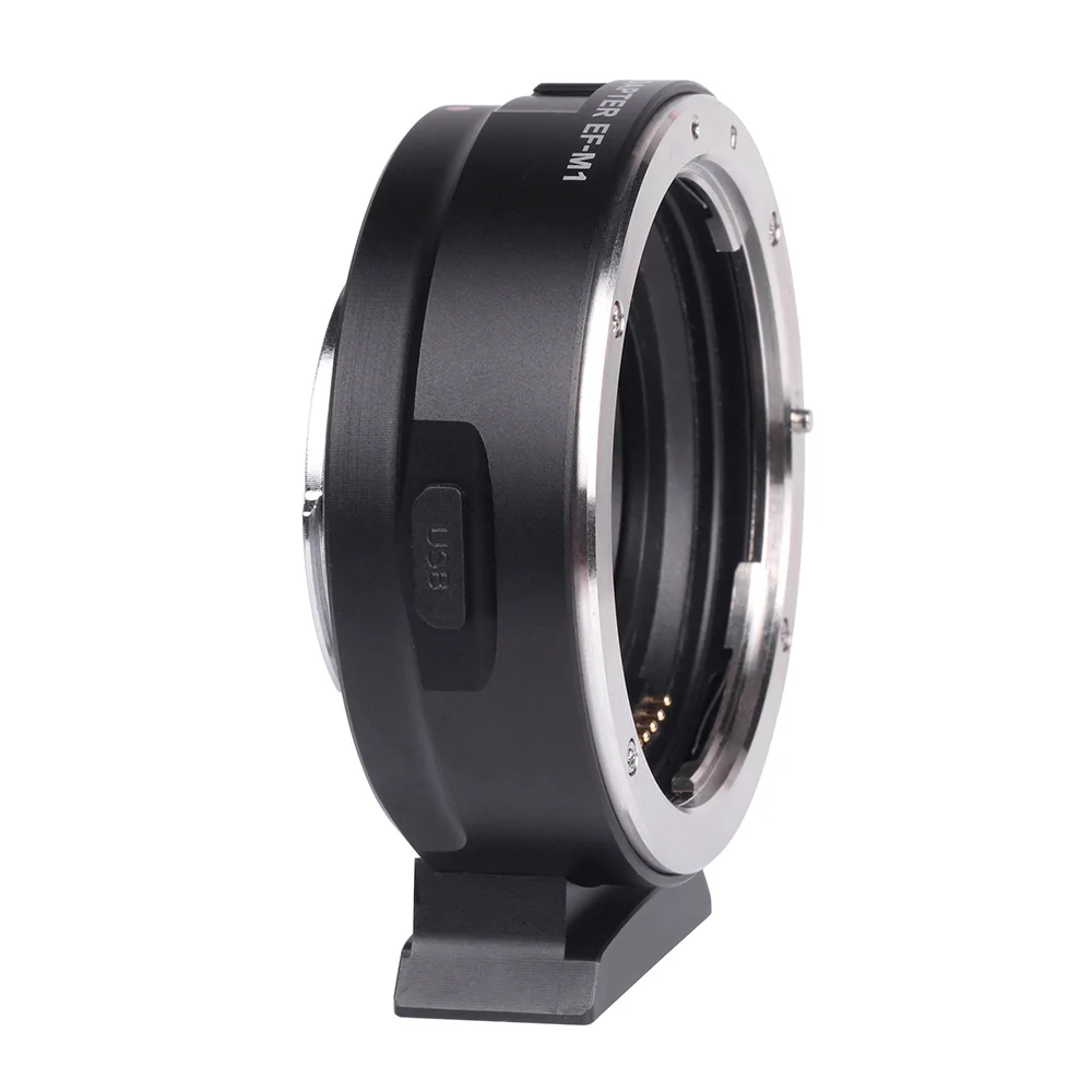Viltrox EF M1 для Canon lens transferto Lumix Olympus M4/3 system camera AF Автофокус адаптер кольцо filmware