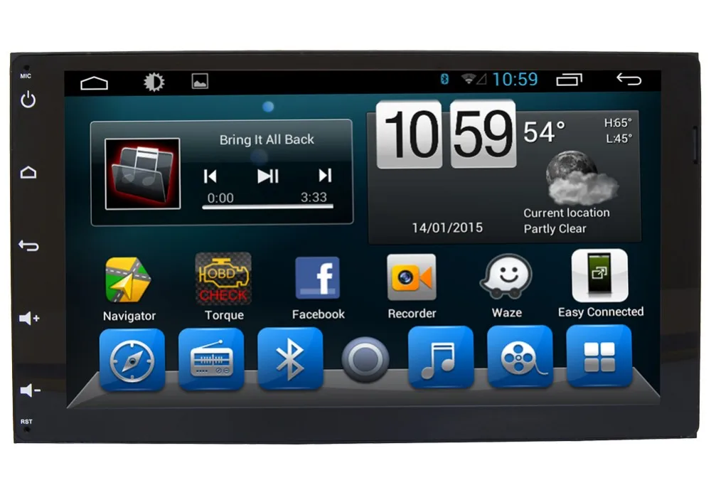 Cheap 9" HD 1024*600 Android Car DVD Radio GPS Stereo Navigation Player for Toyota Sienna 2015 2016 ADAS DVR TPMS OBD Digital TV WIFI 1